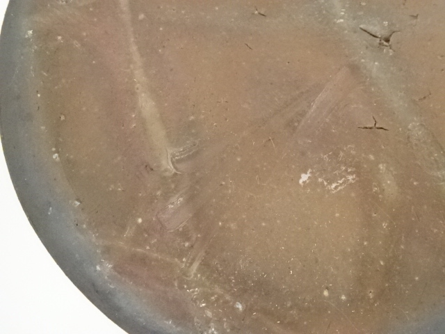  備前焼　藤原雄造　耳付花入（共箱）